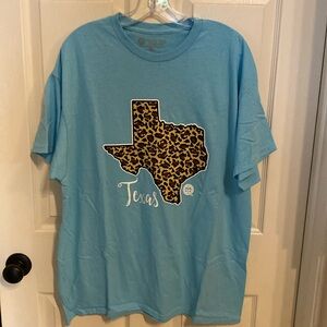 Girlie Girls Originals T-shirt TEXAS cheetah print XL